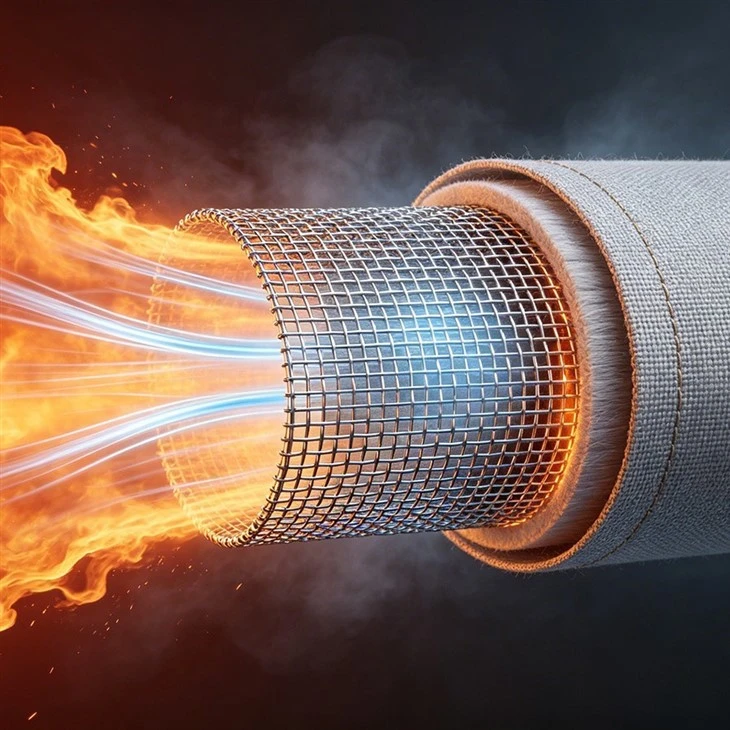 High-Quality Stainless Steel Wire Mesh For Fire-Resistant Fabric Applications suppliers